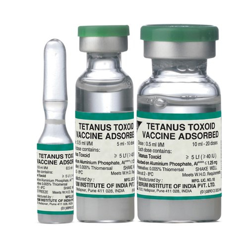 Tetanus Toxoid Vaccine Adsorbed At Rs 500 piece Anti Cancer Medicine  - Tetanus Toxoid Vaccine Schedule