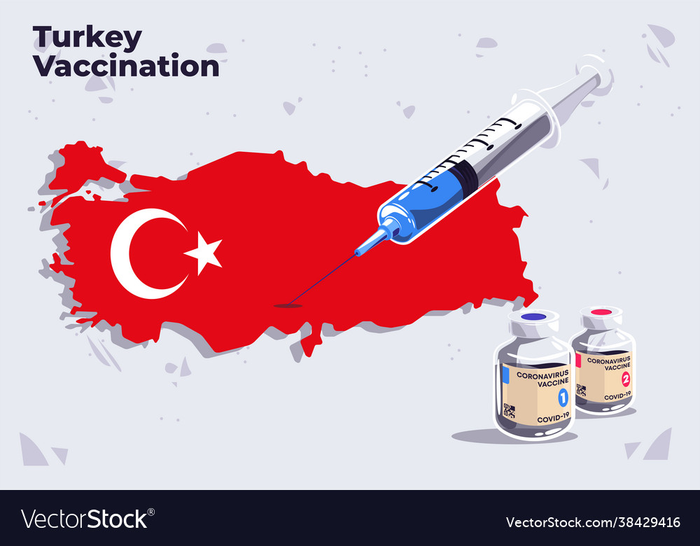 Turkey Vaccination Template Royalty Free Vector Image - Turkey Vaccination Schedule Pdf
