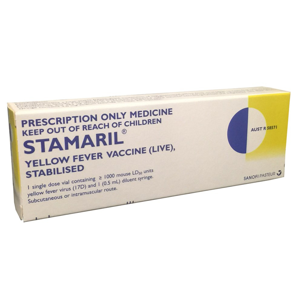 Vaccine Stamaril Yellow Fever Qld Health Approved RD SSS Australia  - Yellow Fever Vaccine Dose Schedule